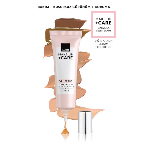 3'ü 1 Arada Serum Fondöten